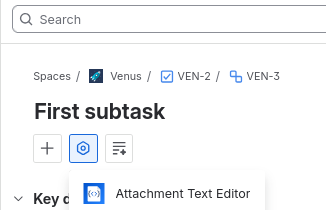 How to enable Attachment Text Editor How to enable Attachment Text Editor